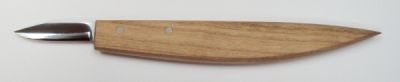 Cuchillo para plumas, para zurdos