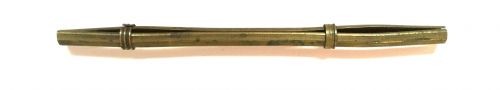 Portalpices siglo 19. 13 cm, de latn.