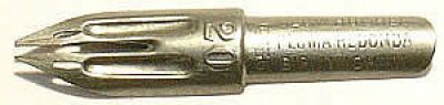 Geo W. Hughes Birmingham PLUMA REDONDA No. 935 20