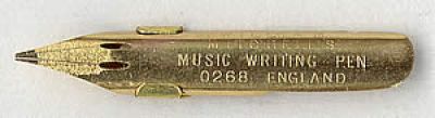 William Mitchell's England MUSIC WRITING PEN 0268