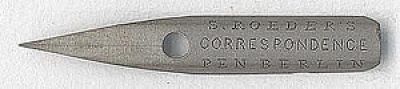 S. Roeder's Berlin CORRESPONDENCE PEN